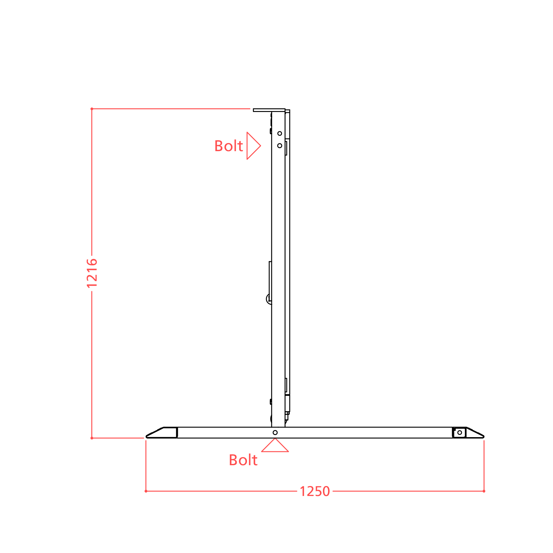 DB Gate 1m50 - Left (set)-2