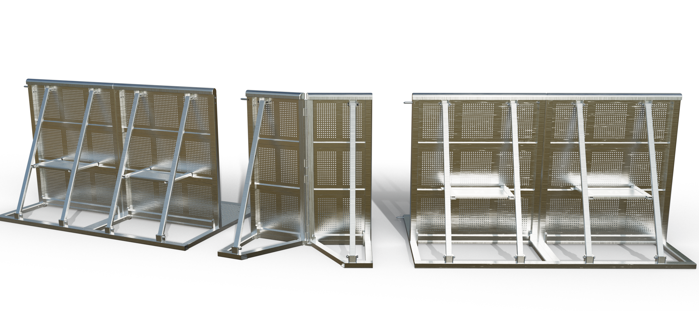 DB Vario Corner infill 22.5º Negative (White) back