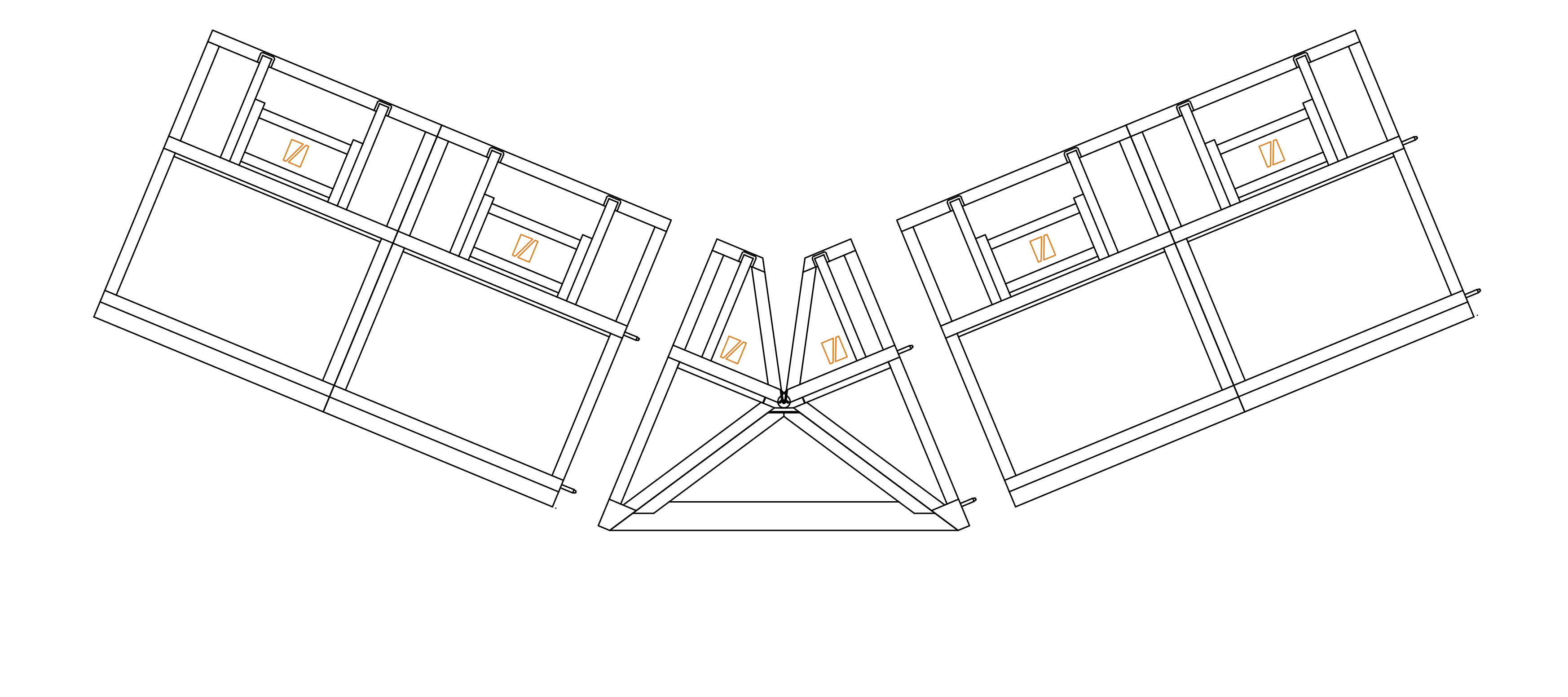 DB Vario Corner infill 45º Positive (Green)-1